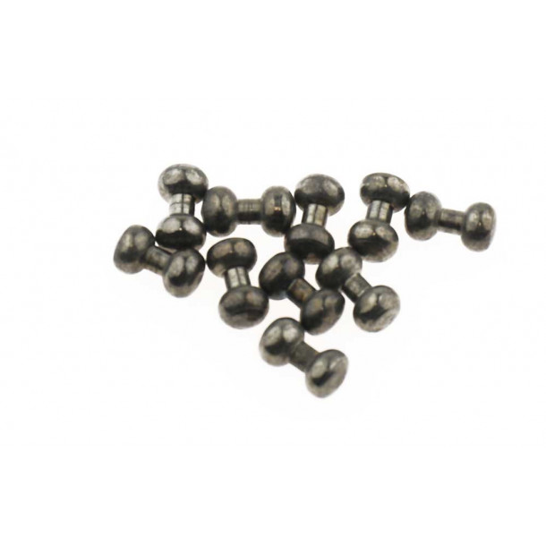 Twin Eyes - Black 4 mm