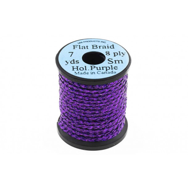 UNI Flat Braid #S - Holo.Purple