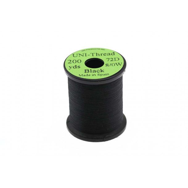 Uni Thread Black - 8/0