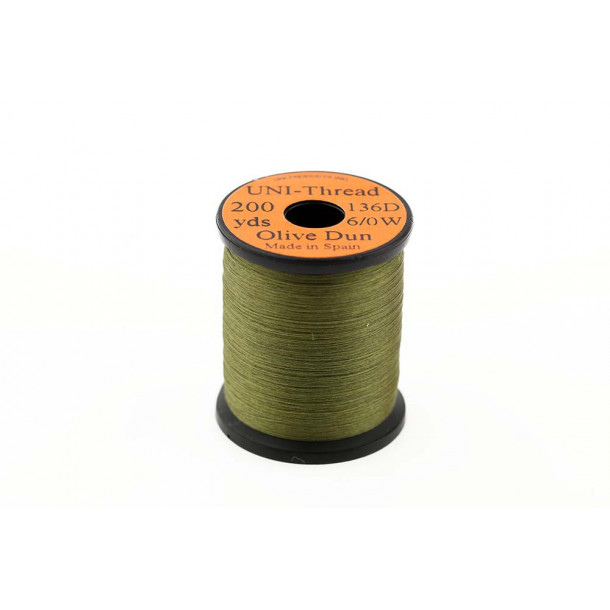 Uni Thread Olive Dun - 6/0