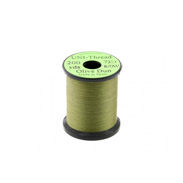 Uni Thread Olive Dun - 8/0