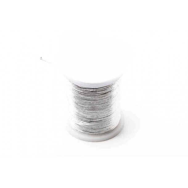 UTC French Tinsel Oval Silver - S