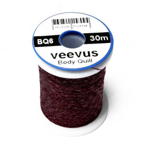 Veevus Body Quill - Claret