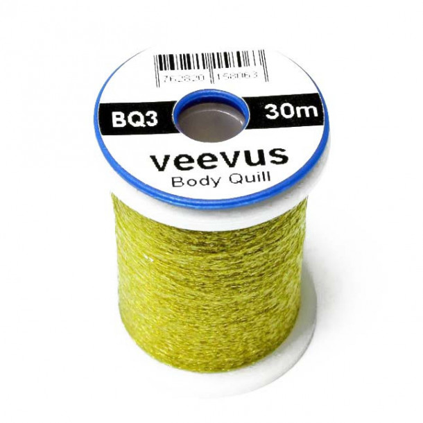 Veevus Body Quill - Lt Olive