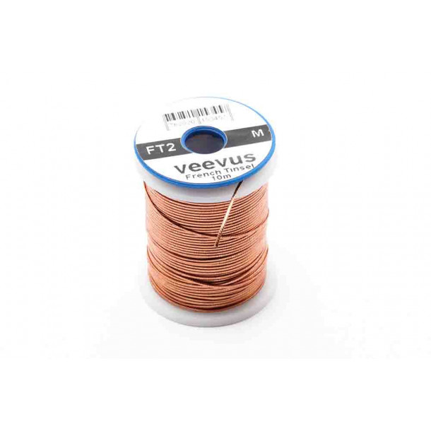 Veevus French Oval Tinsel Copper - M