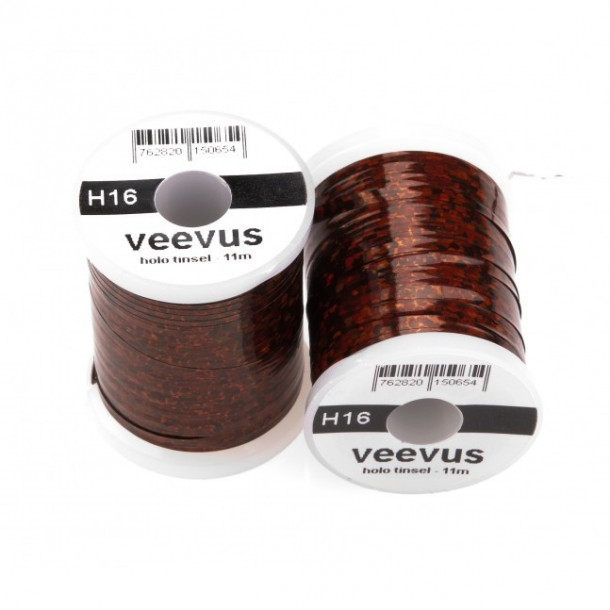 Veevus Holo Tinsel - Brown (M)