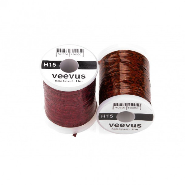 Veevus Holo Tinsel - Cranberry (S)