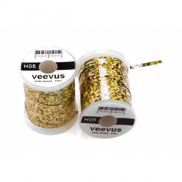 Veevus Holo Tinsel - Gold (M)