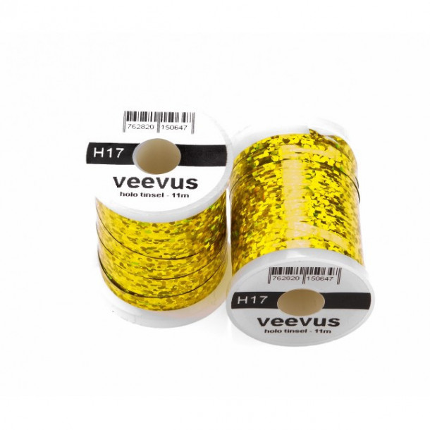 Veevus Holo Tinsel - Yellow (M)