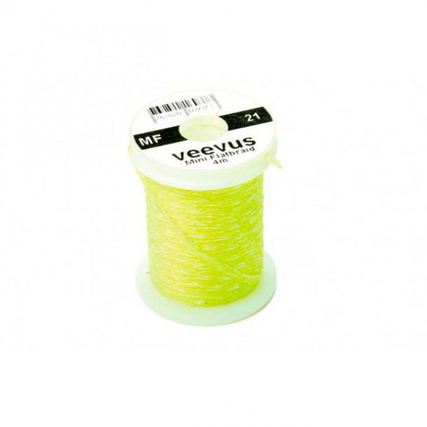 Veevus Mini Flatbraid - Fl. Green 21