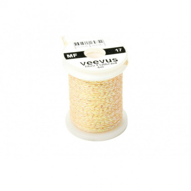 Veevus mini Flatbraid - Pearl Peach 17