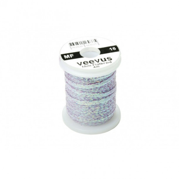 Veevus mini Flatbraid - Pearl purple 16