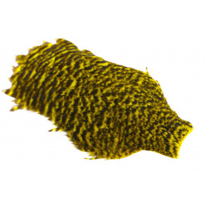 Whiting American Hen Cape - Grizzly Yellow