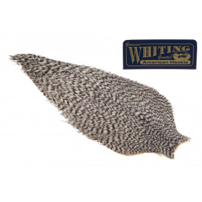 Whiting American Rooster cape - Grizzly
