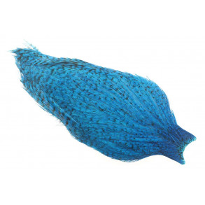 Whiting American Rooster cape - Grizzly Kingfisher Blue