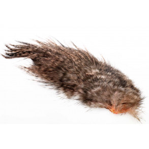 Whiting Bird fur - Grizzly Salmon Pink
