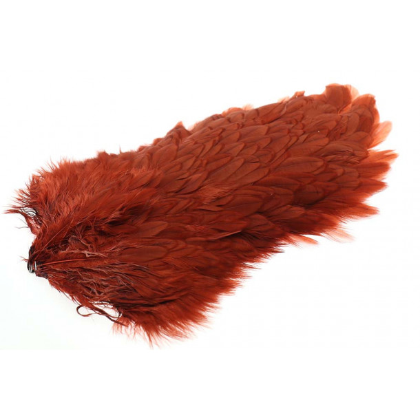 Whiting Hen Soft saddel - Fiery Brown