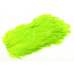 Whiting Hen Soft saddel - flourescent Chatreuse