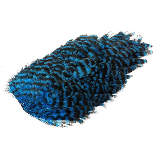 Whiting Hen Soft saddel - Grizzly Blue