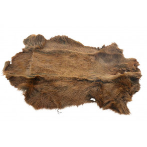 Whole Rabbit Pelts - Dark Brown