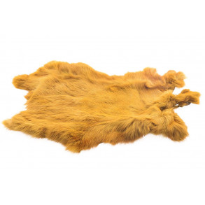 Whole Rabbit Pelts - Golden Brown