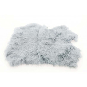 Whole Rabbit Pelts - Grey