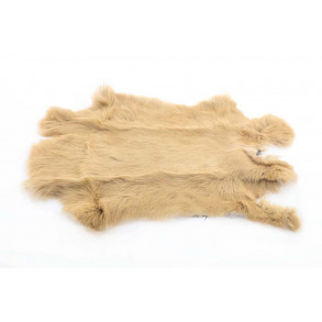 Whole Rabbit Pelts - Tan