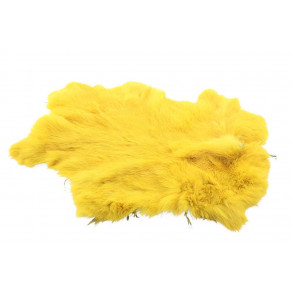 Whole Rabbit Pelts - Yellow