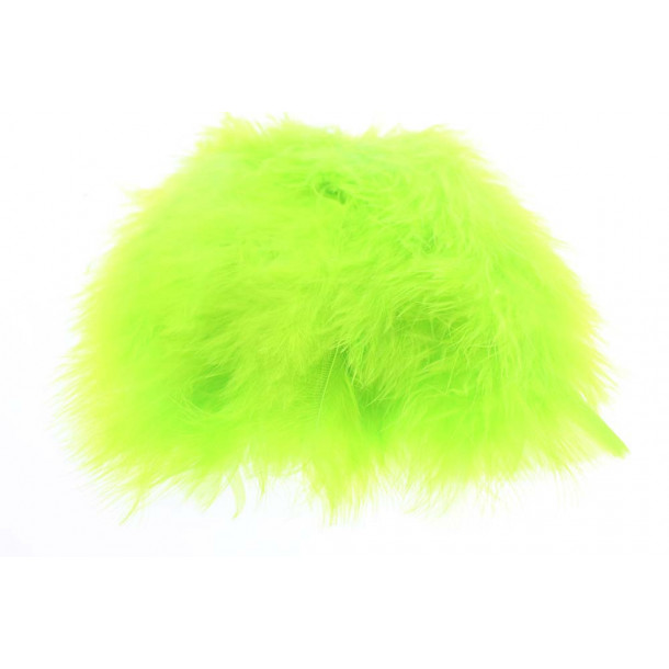 Wolly Bugger Marabou - Flourescrent Chartreuse