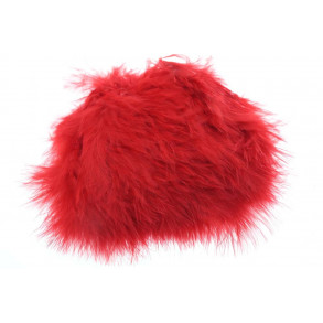 Wolly Bugger Marabou - Hot Red