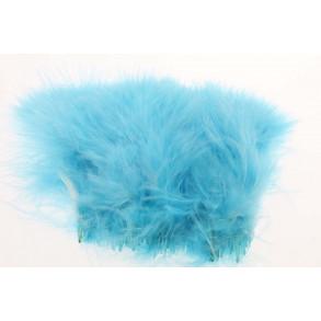 Wolly Bugger Marabou - Kingfisher