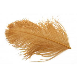 Xl Ostrich Herl - Ginger