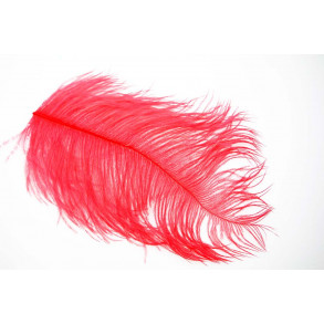 Xl Ostrich Herl - Red