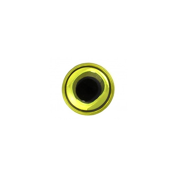 3D Epoxy Eyes - 3 mm - Chartreuse