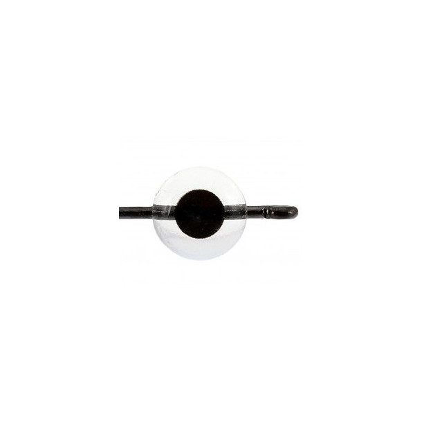 3D Epoxy Eyes - 6 mm - Clear