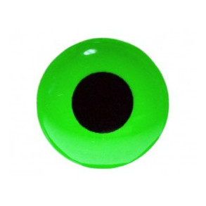 3D Epoxy Eyes - 3 mm - FL. Green