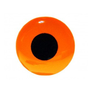 3D Epoxy Eyes - 3 mm - Fl. Orange