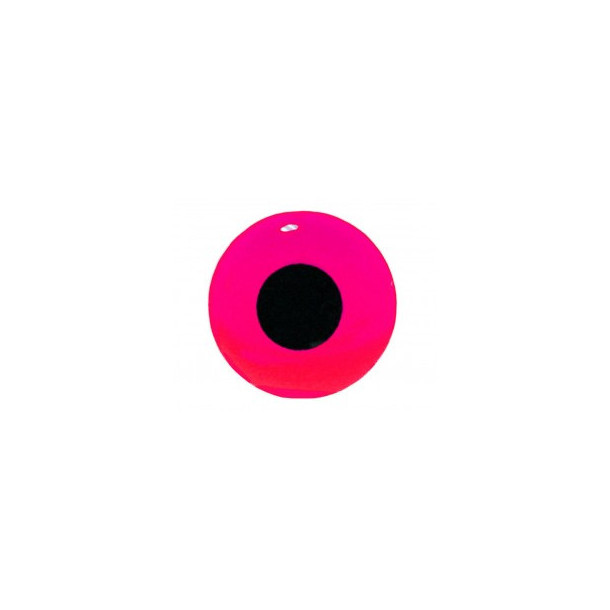 3D Epoxy Eyes 6 mm - Fl. Pink