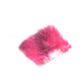 American Opossum - White - Pink Tips