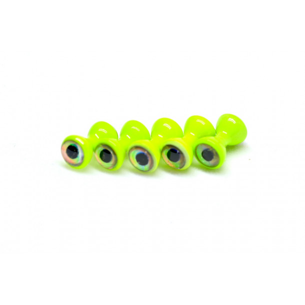 FutureFly - 3D Dumbell Eye - Fl. Chartreuse - 4 mm