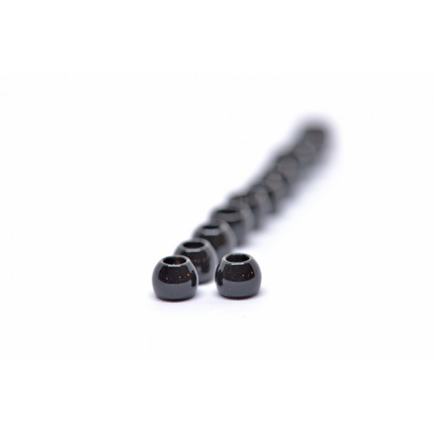 FutureFly - Brass Beads - 5 mm - Black