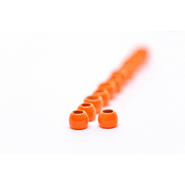FutureFly - Brass Beads - 5 mm - Fl. Orange