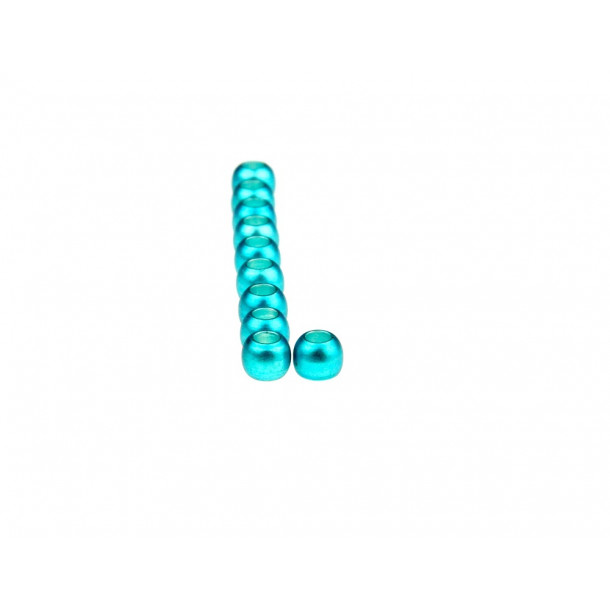 FutureFly - Brass Beads - 5 mm - Metallic Blue