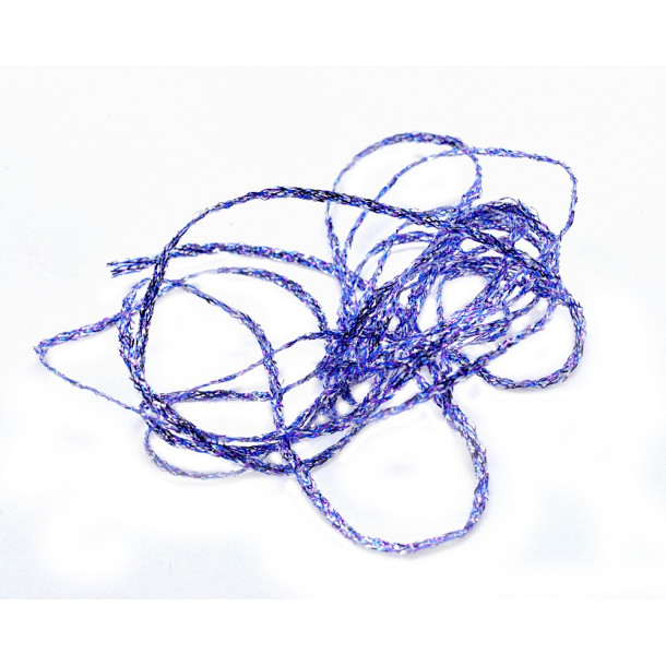 FutureFly - Metallic Flatbraid - Silver &amp; Purple