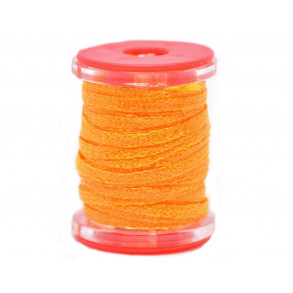 FutureFly - Metallic Flatbraid Mach 2 - Fl. Orange - 3 m