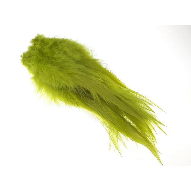 FutureFly - Rooster Saddle Feather - Golden Olive