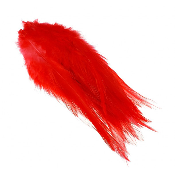 FutureFly - Rooster Saddle Feather - Red