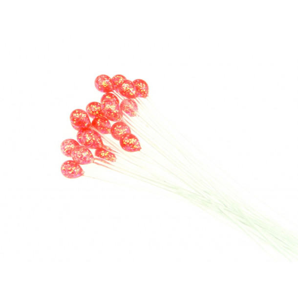 FutureFly - Shrimp Eyes - Large - Fl. Red with Glitter