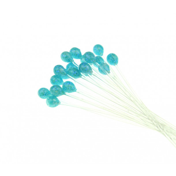 FutureFly - Shrimp Eyes -X-Large - Silver Doctor Blue with Glitter