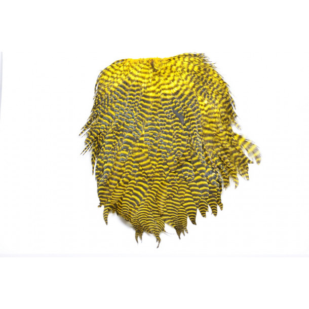 FutureFly - Signature Hen Saddle - Yellow Grizzly